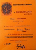 Certificat de niveau 1 en réflexologie plantaire