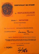 Certificat de niveau 1 en réflexologie plantaire